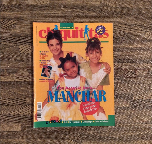 Revista Chiquititas 1997 N°39 Con Permiso Para Manchar
