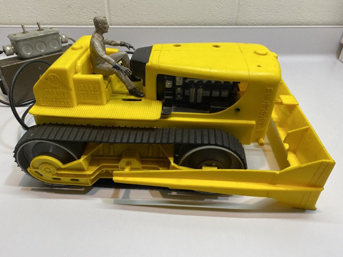 Marx-a-power 1962 Bulldozer Gigante Operador Marx Toys (Usado)