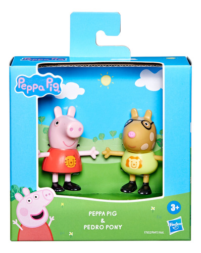 Peppa Pig - Amigos De Peppa - Pack X 2 Peppa Y Pedro Hasbro