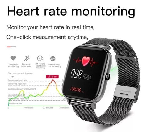 Relógio Smart Watch Y13 Esportivo A Prova D'água Bluetooth
