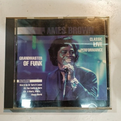 James Brown Grandmaster Of Funk Classic Live Cd Duncant 