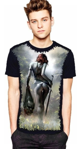 Camisa, Camiseta Adolescente Legal Mulher Woman Death Linda