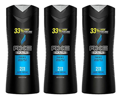 Axe Hair 2 En 1 - Phoenix - Champú + Acondicionador - Peso N