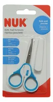 Comprar Tijera Nuk Bebe Punta Redonda Tapa Protectora Corta Uñas