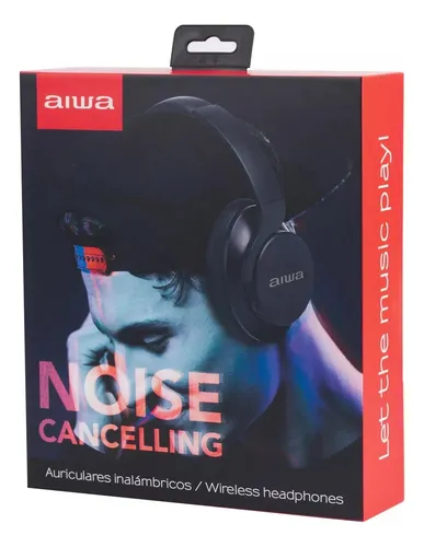 Audífonos Bluetooth Aiwa Noise Cancelling Aw-knc1090l