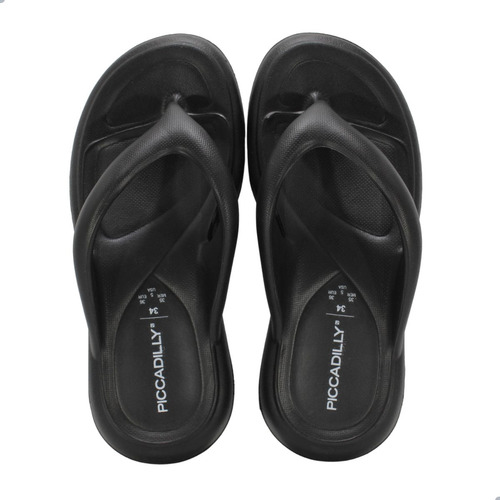 Tamanco Feminino Piccadilly Marshmallow Preto