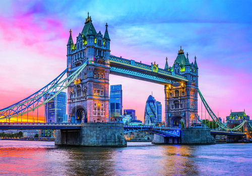 Tower Bridge London Londres Rompecabezas 1500 Pz Clementoni
