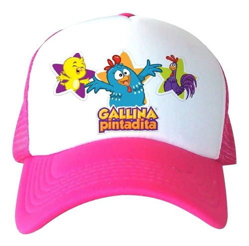 Gorra Gallinita Pintadita  Niños Bebe Cumpleaños Fiestas