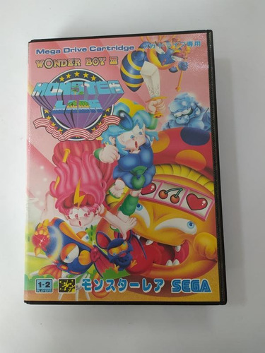 Wonder Boy 3 Monsters Land Japonês - Mega Drive - Sega
