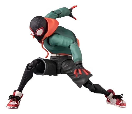 Boneco Premium - Homem Aranha Miles Morales 14cm Articulado Boneco Premium - Homem Aranha Miles Morales 14cm Articulado