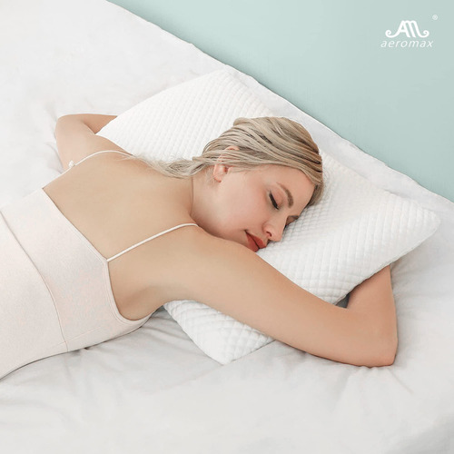 Am Aeromax Almohada De Espuma Viscoelástica Hiperdelgada Ta
