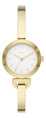 Reloj Mujer Dkny Uptown D Acero Color De La Correa Dorado