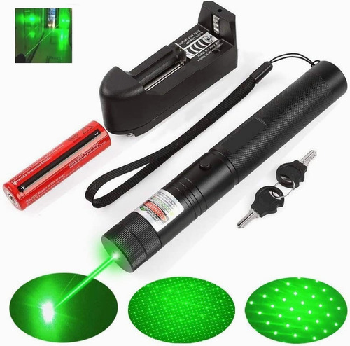 Apuntadores Laser Recargable Verde Potente 5000mw 15km