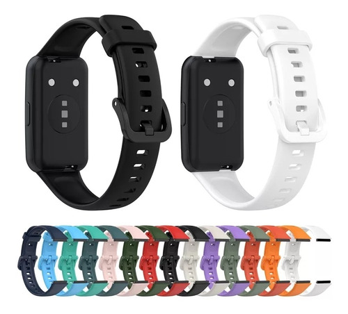 Correas De Silicona Compatible Con Huawei Band 7