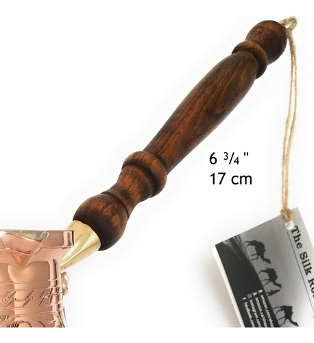 Mango De Madera De Reemplazo Para Cafetería De Cobre, Tetera