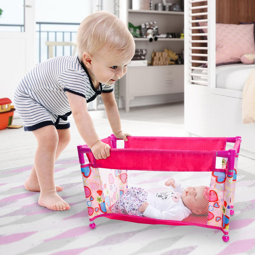 Cama Plegable Para Muñecas Jizhi Reborn Con Bolsa De Almacen