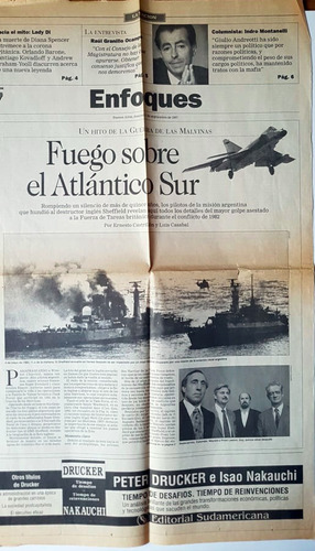 Malvinas, Artículos De La Nacion, Sept. 1997