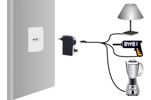 Imagem 4 de 4 de Dimmer Universal 600w Regulador Velocidade Bivolt