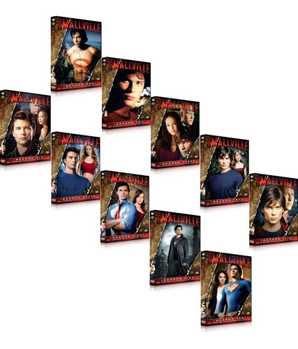 Box Smallville - 1º Ao 10º Ano [ As Aventuras Do Superboy ]