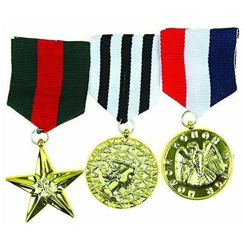 Disfraz De Esqueleto Medallas De Oficial Militar - Medalla D