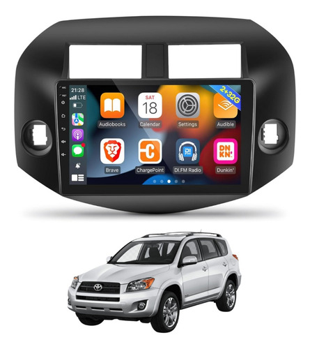 Estereo Android Toyota Rav4 2012 Android Auto & Carplay