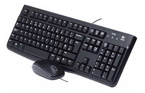 Combo Teclado + Mouse Usb Logitech Mk120