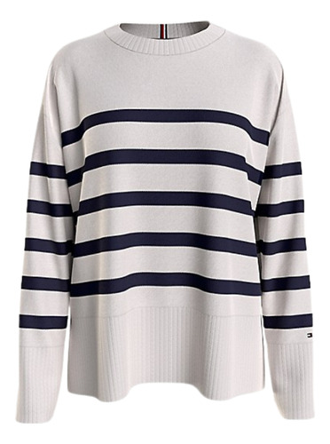 Sweater O Chompa Tommy Hilfiger Para Mujer - Blanca