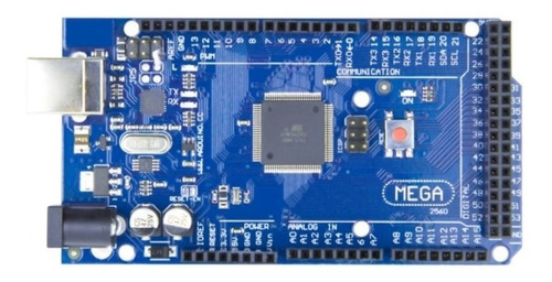 Placa Arduino Mega 2560 R3 Com Cabo Usb Atmega2560