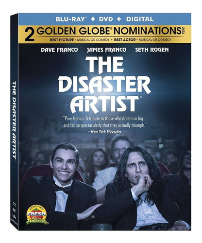 Blu-ay + Dvd The Disaster Artist / Obra Maestra