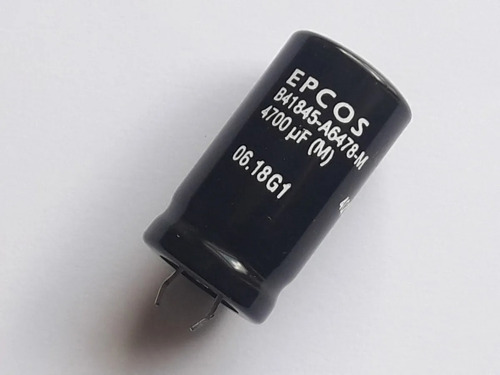 Capacitor Eletrolitico 4x 4700uf 50v + 4x Cap 5.000uf 70v