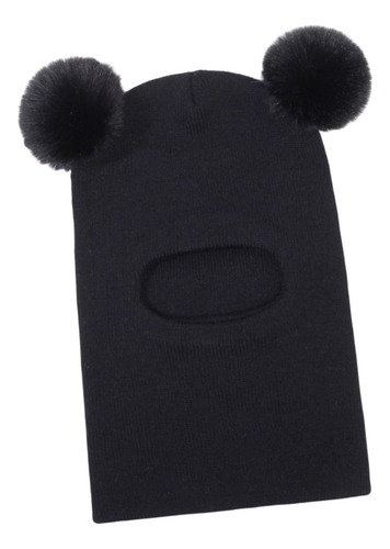 Gorro De Invierno Para Bebé Con Doble Pompón, Gorro Y