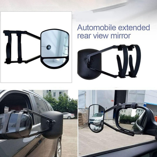 Espejo Para Remolque De Coche, 2 Unidades, Ajustable, Para R