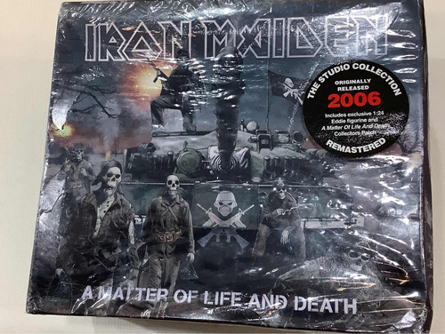 Iron Maiden A Matter Of Life And Death Remastered Con Figura