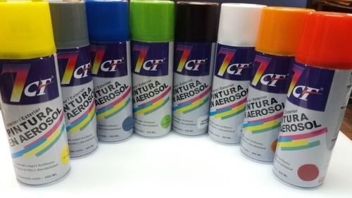 400ml Spray Pintura En Aerosol Interior Exterior 20 Colores!