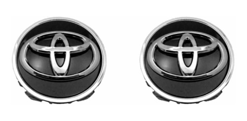 Tapa Centro Rin Negra Toyota Corolla 2015-2020