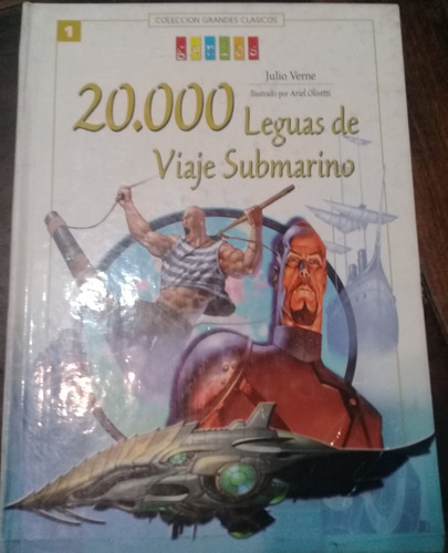 Libro **20000 Leguas De Viaje Submarino** De Julio Verne 