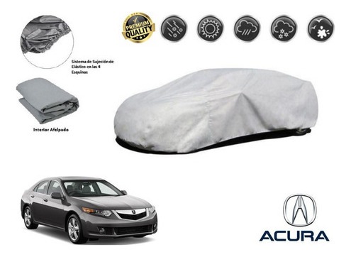Funda Cubreauto Afelpada Premium Acura Tsx 2.4l 2014