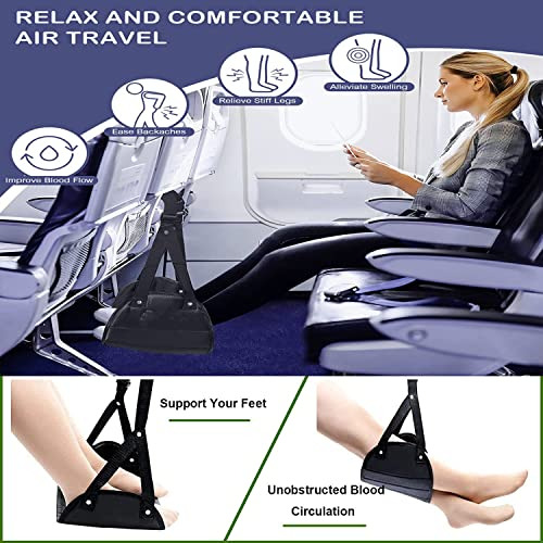 Foot Rest, Airplane Footrest Made With Premium Memory F...