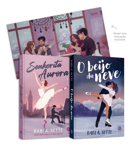Livro Kit Babi A. Sette: Senhorita Aurora + O Beijo Da Neve