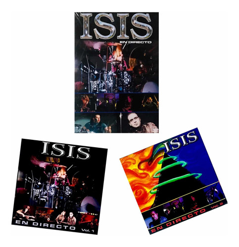 Combo Isis, En Directo 2cds + Dvd Nuevos + Envío Gratis