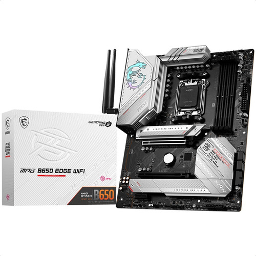 Tarjeta Madre Msi Mag Mpg B650 Edge Wifi Ddr5 M.2 Dp Am5