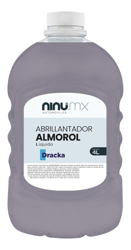 Abrillantador Almorol Autos Ninu 4 L Atomizable Color Dracka