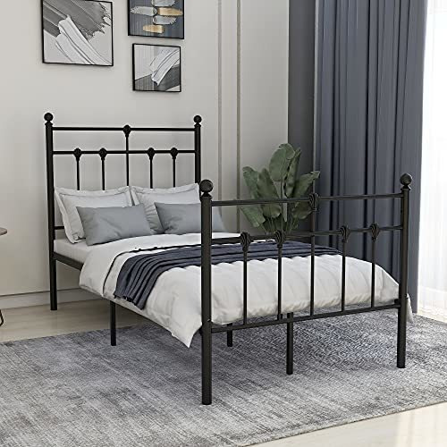 Somier De Cama De Metal Para Cama Individual, Matrimonial O