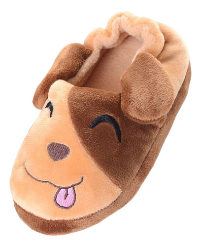 Adorables Pantuflas Tipo Casa Con Diseño De Animales Para Ni