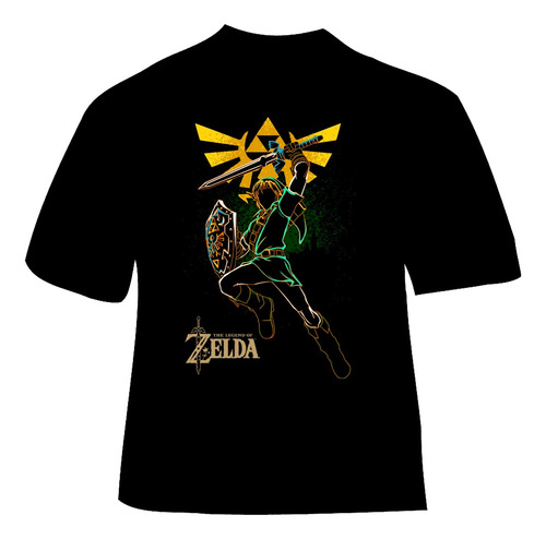 Polera The Legend Of Zelda - Ver 02 - Vale Gamess