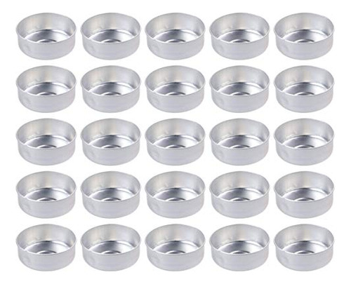 500 Piezas De Tazas De Aluminio Velas De Té, Tazas Vac...