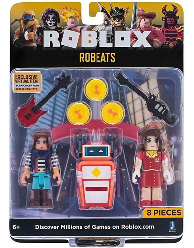 Conjunto De Figuras Roblox 8 Pecas - Robeats - 2213 Sunny
