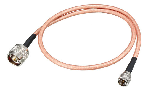 Cable Coaxial Rg142 N Macho A, Mini, Uhf, Macho, 50 Ohmios,
