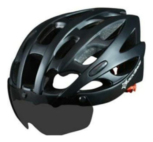 Casco P/ Bicicleta Rockbros C/lentes Aerodinámico Ciclismo