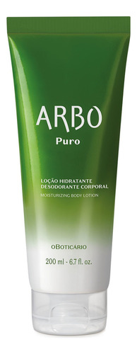 Arbo Puro Loção Corporal 200ml O Boticário